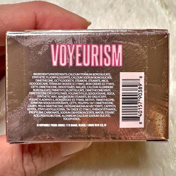 NIB Jeffree Star Eye Gloss Powder in Voyeurism Full Size 4.5g - Picture 3 of 6